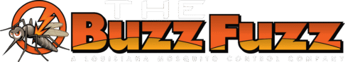 The Buzz Fuzz Logo White