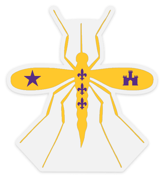Go Tigers Mosquito Decal