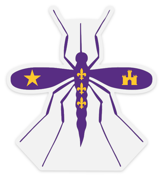 Go Tigers Mosquito Decal